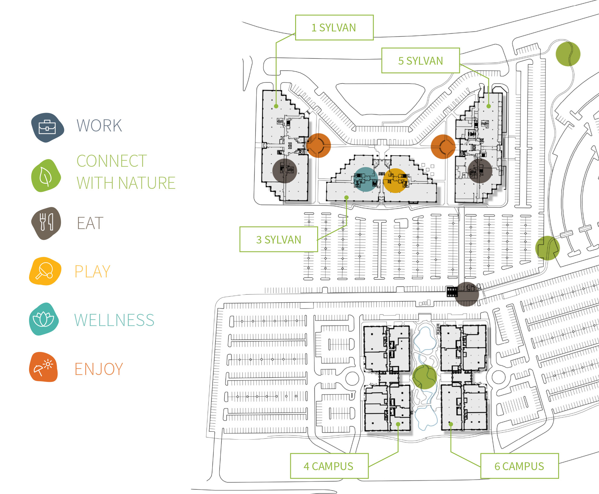 the arbors map