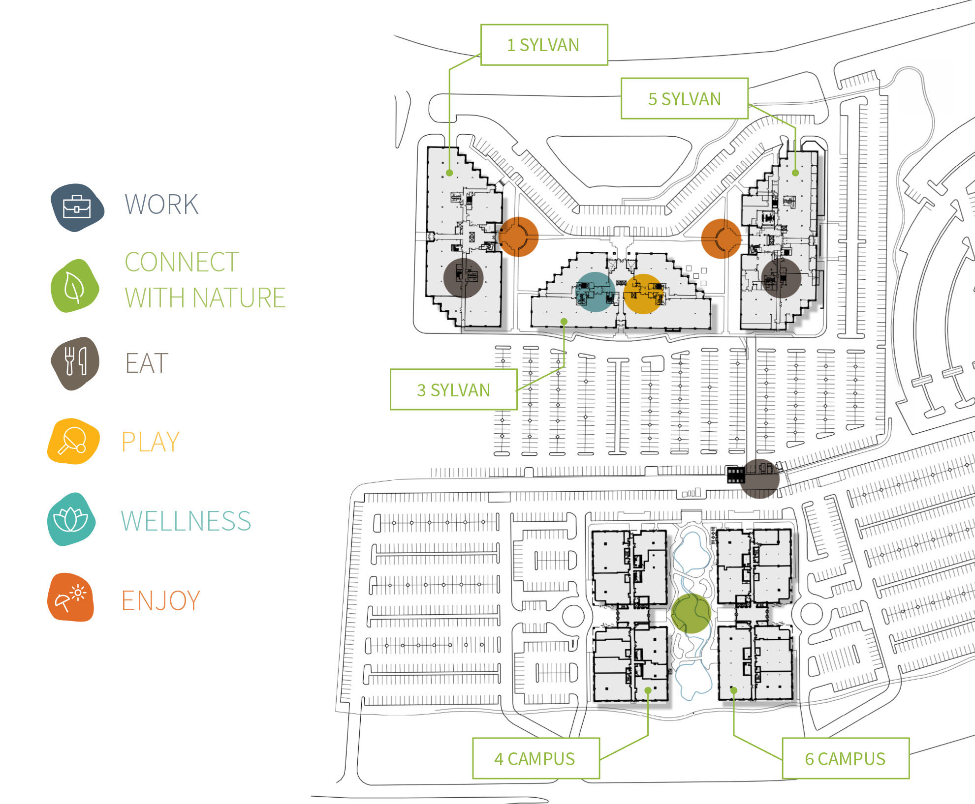 the arbors map